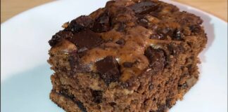 Кулінари поділилися рецептом шоколадного пирога з чорносливом та горіхами