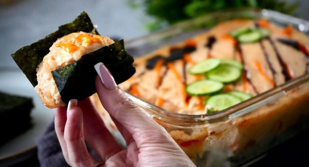 Більше не замовляю суші з доставки, бо знайшла лінивий рецепт: виглядають точно як роли, а крутити не треба 