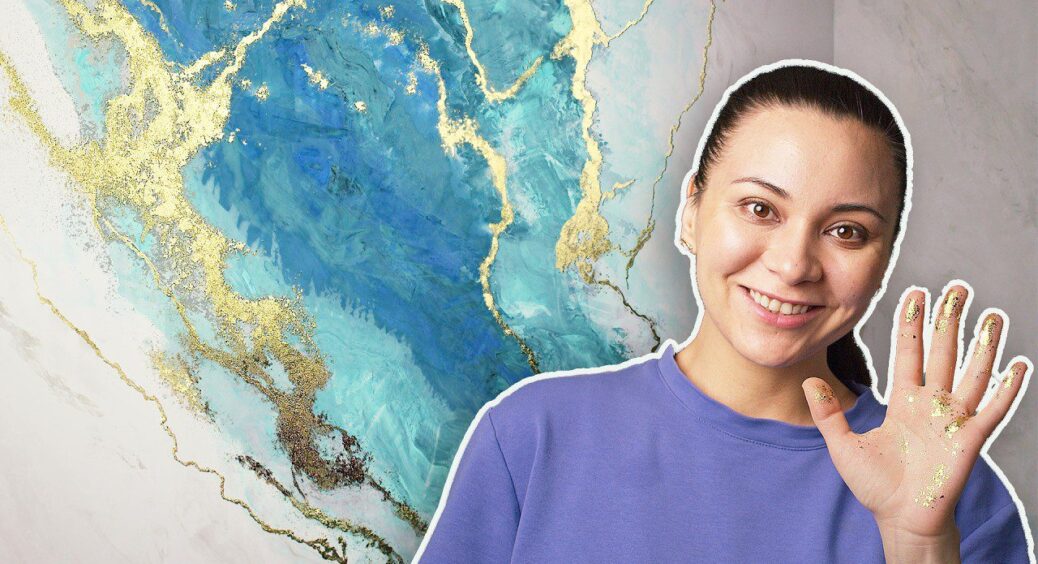 Кума з села зробила ремонт мрії, а всього лиш взяла 2 матеріали: венеціанська штукатурка своїми руками 