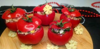 Кулінари поділилися рецептом помідорів, фаршированих печінкою тріски