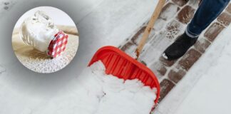 Як розтопити лід на слизькому ґанку