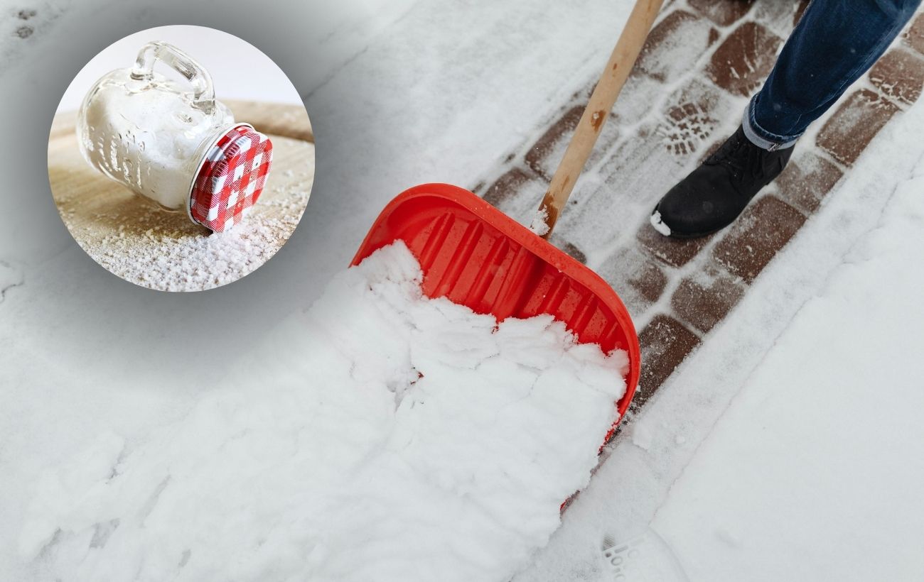 Як розтопити лід на слизькому ґанку