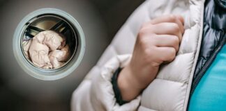 Як очистити куртку від жовтих плям