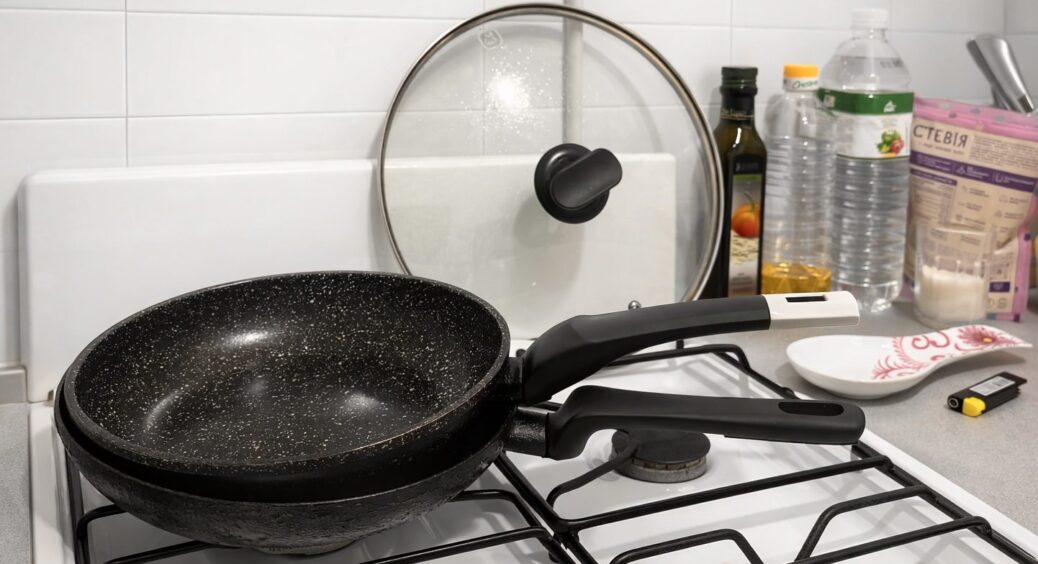Сковорідки не можна зберігати “стопкою”: 2 способи, які економлять місце і продовжують життя покриття 