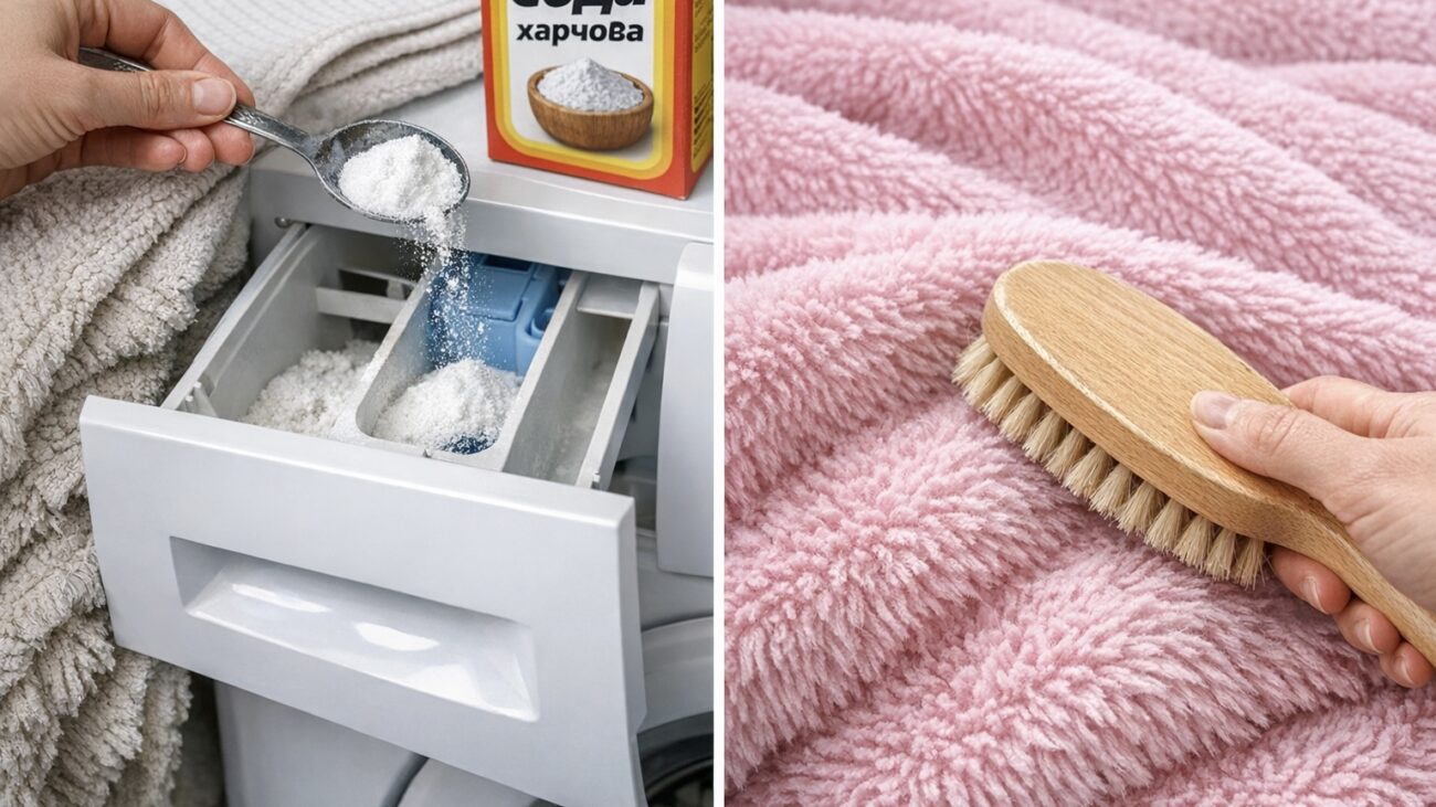 Господині розповіли, як зробити старий і збитий махровий плед пухнастим  