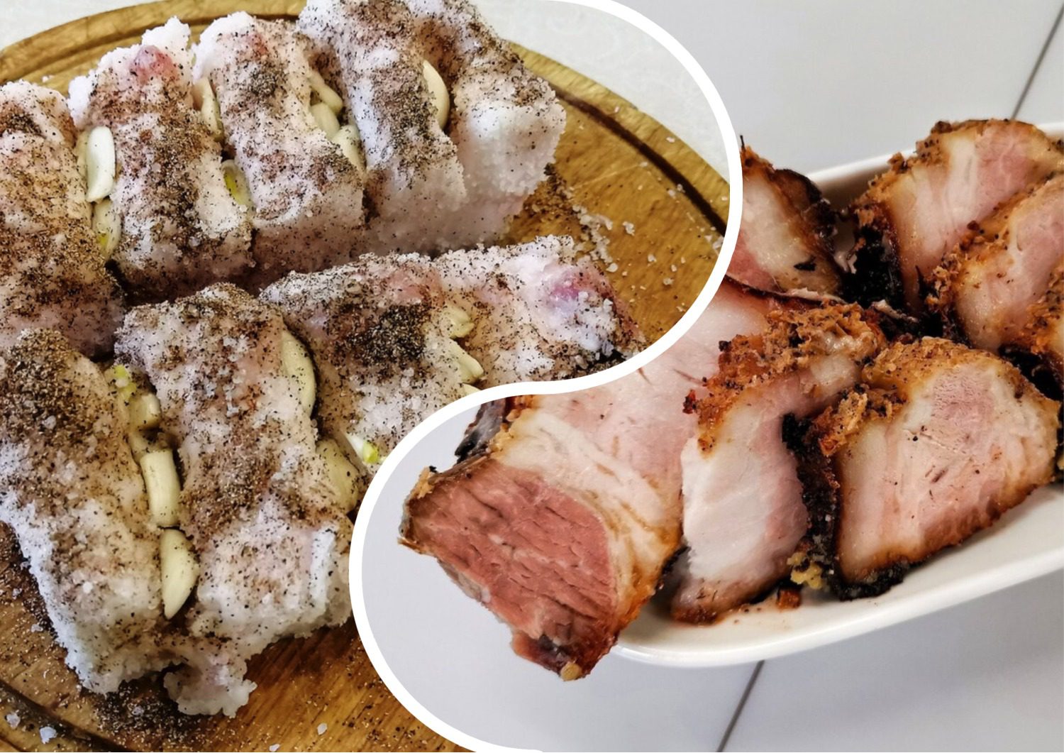 Як приготувати запечене сало в духовці