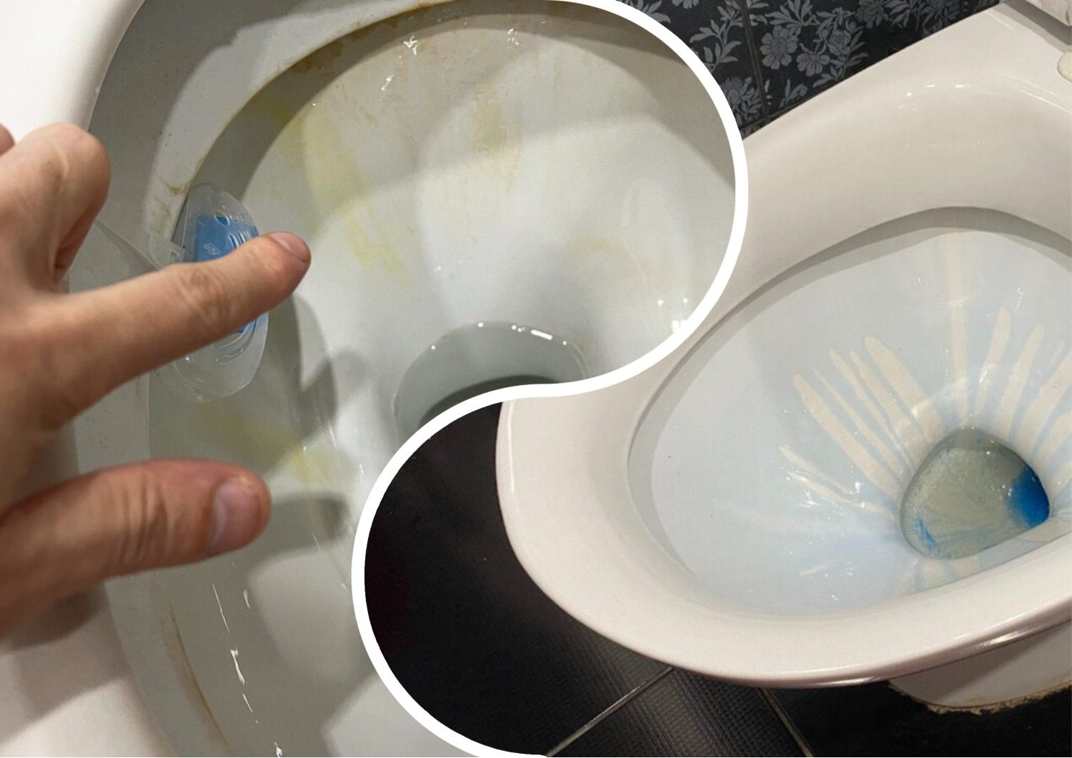 Як очистити унітаз від жовтого нальоту