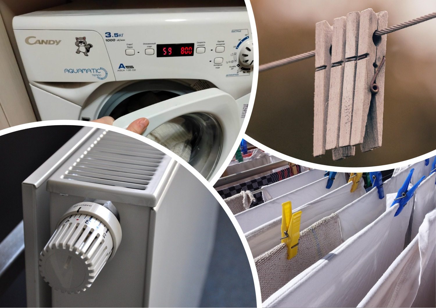 Як сушити одяг, якщо на батареї не можна