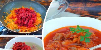 Як приготувати насичений український борщ