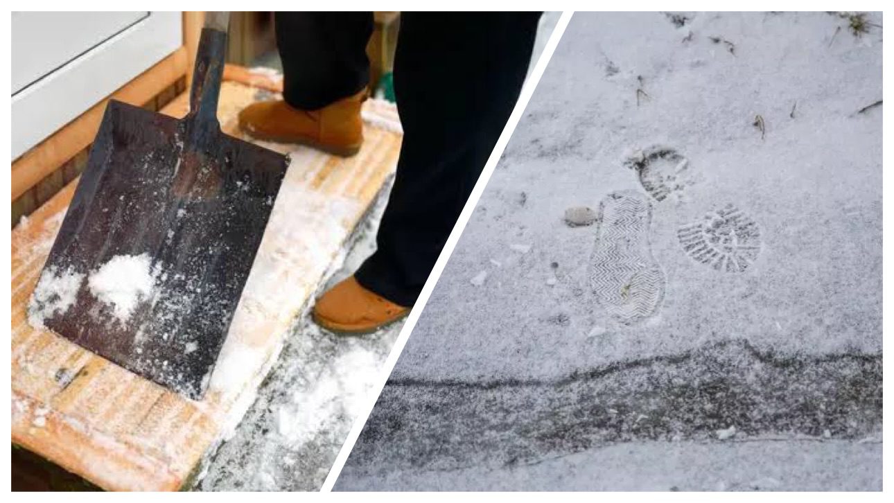 Господарі розповіли, чим взимку посипати слизький ґанок та сходи 