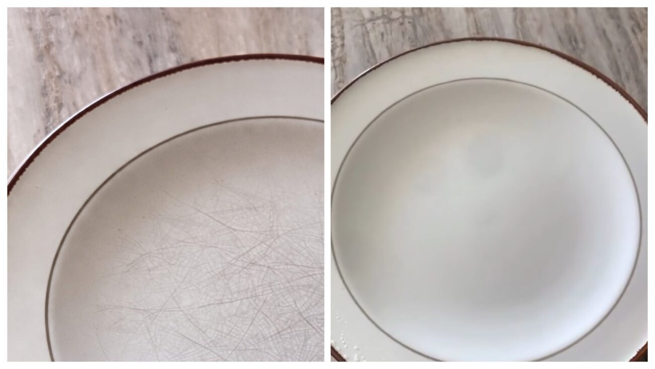 Господині розповіли, як позбутися подряпин від виделок на тарілках