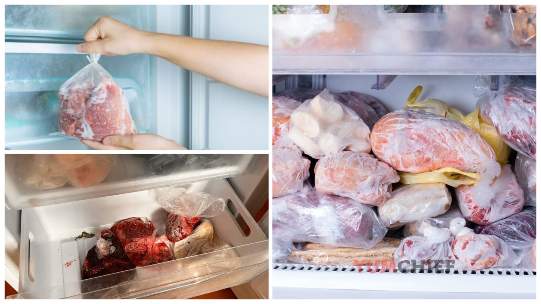 Господині розповіли, скільки можна зберігати мʼясо у морозилці 