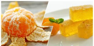 Господині назвали рецепт десерту із мандаринових шкірок