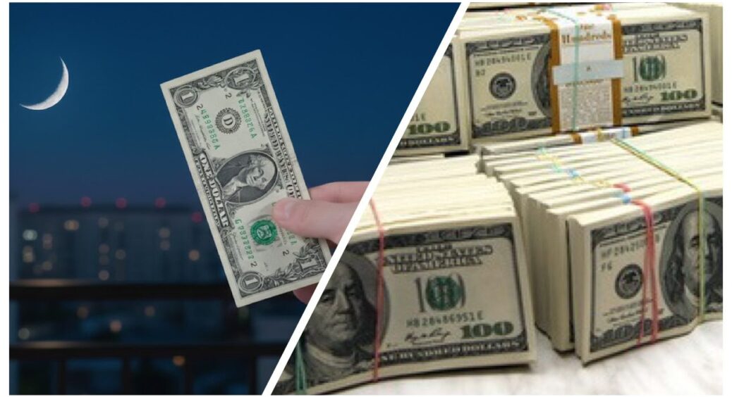 На висхідний Місяць роблю 1 трюк — виходжу на вулицю і показую йому 500 грн: може і забобони, але діє 