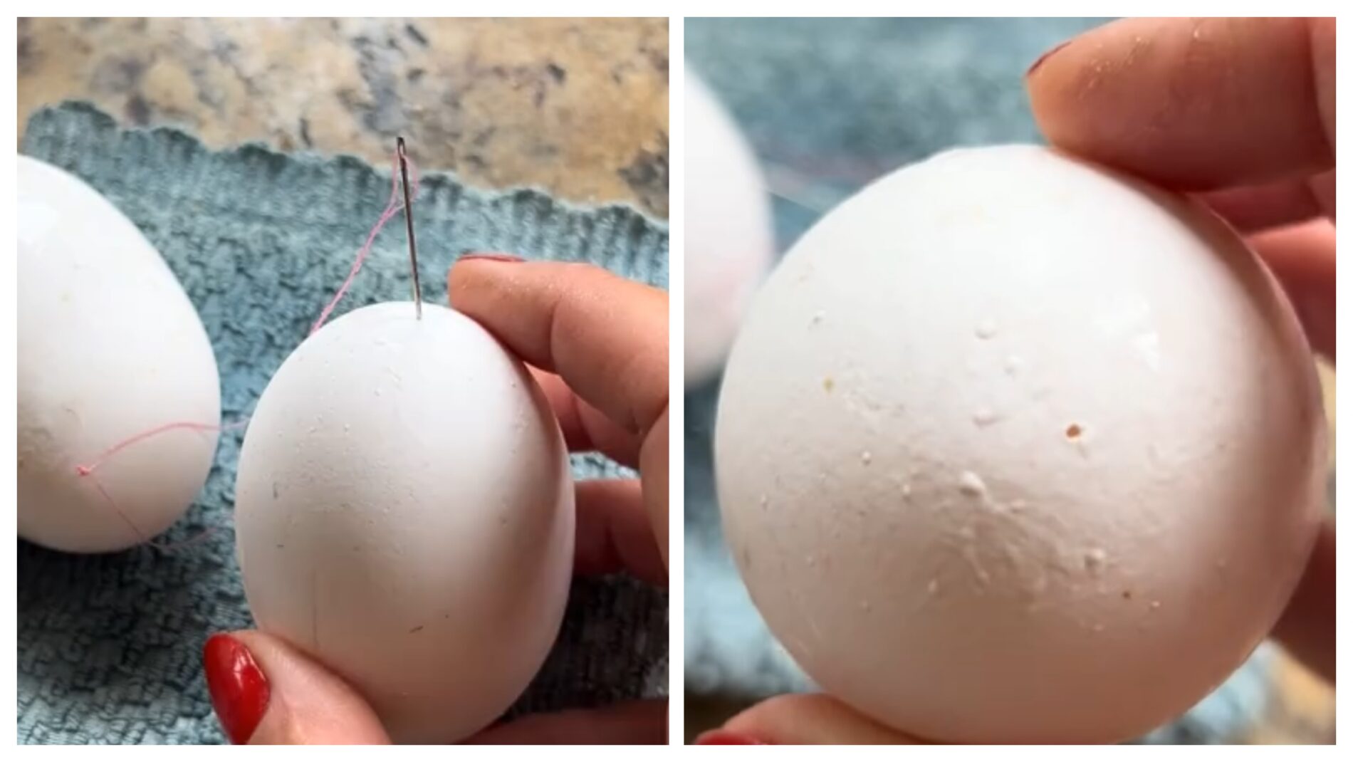 Господині розповіли, навіщо проколювати яйце голкою перед варінням 