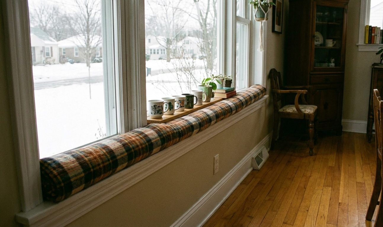 Господині розповіли, як утеплити підвіконня від протягів узимку