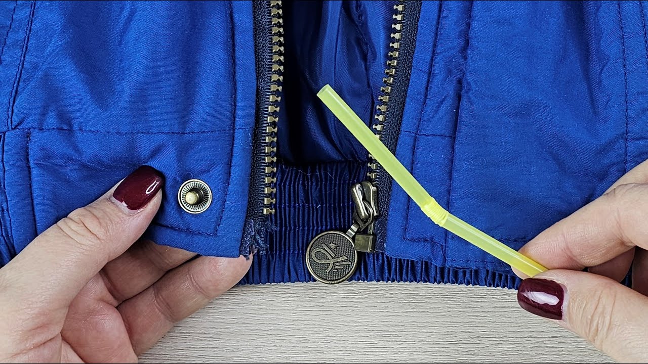 Експерти розповіли, який простий лайфхак допоможе полагодити блискавку без втручання швачки