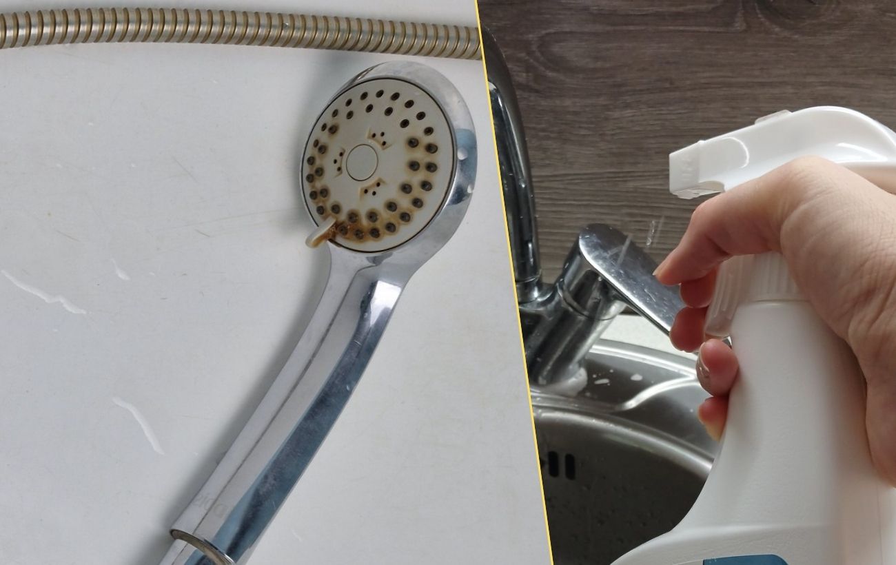 Як очистити душ від вапняного нальоту