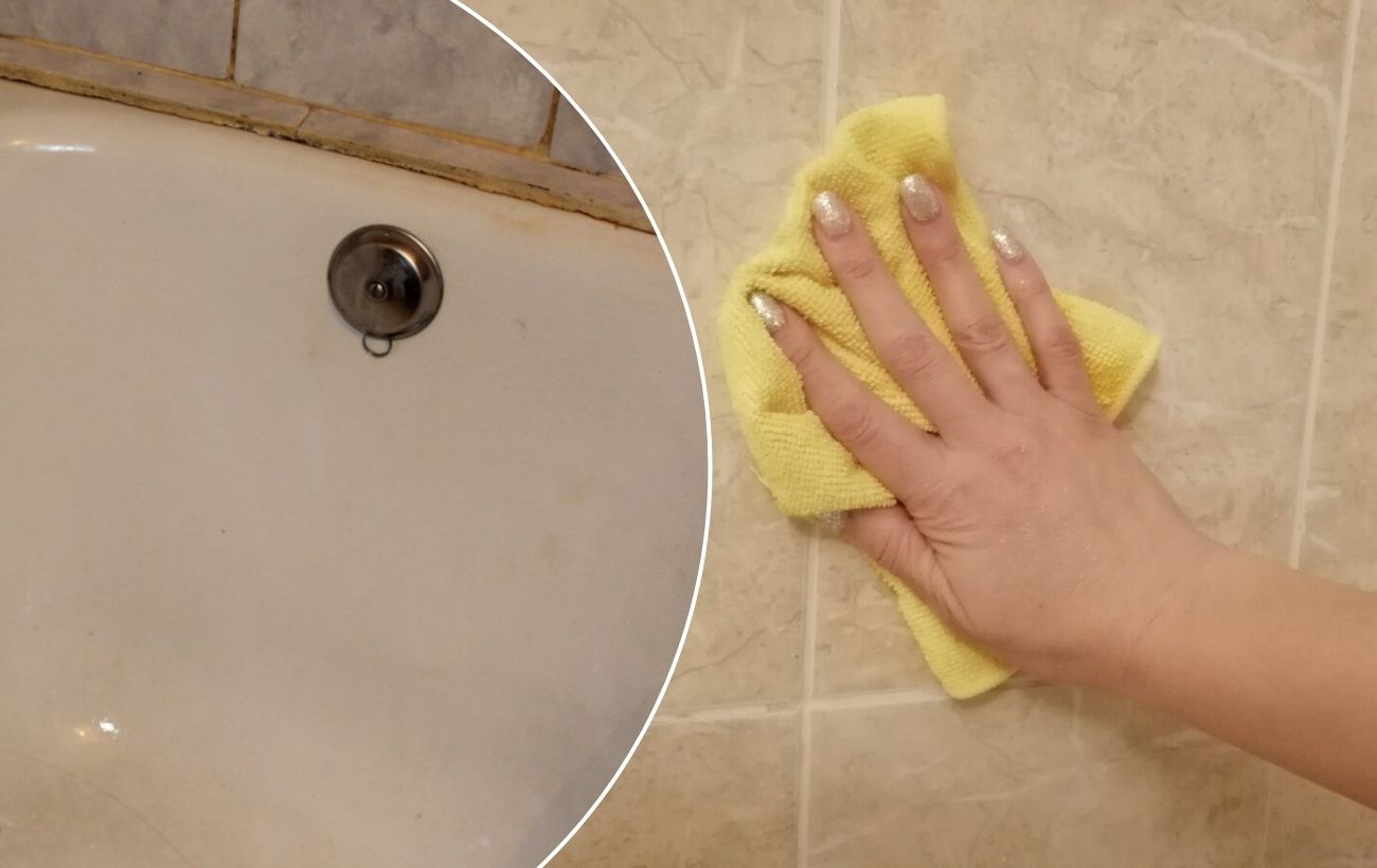 Як очистити ванну від жовтого нальоту