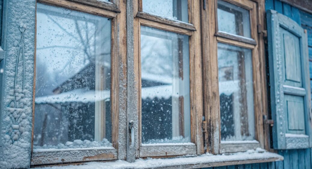 Якщо дме з дерев’яного вікна – роблю так: 1 простий спосіб повертає тепло без заміни рам 