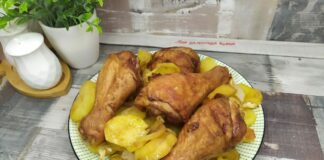 Як приготувати курячі гомілки в аерогрилі