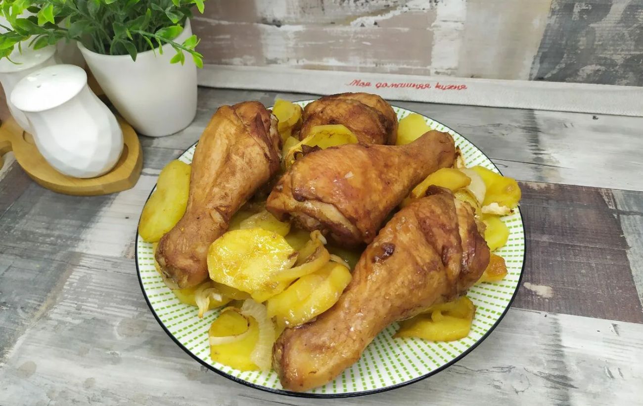 Як приготувати курячі гомілки в аерогрилі