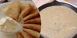 Господині розповіли рецепт лінивих млинців на Масляну 