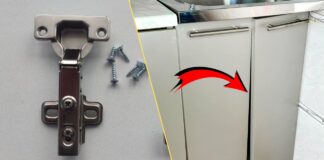 Як підкрутити петлі на шафі в кухні