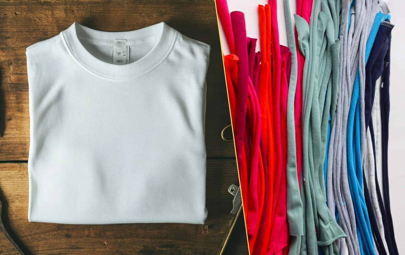 Як використовувати старі футболки для утеплення