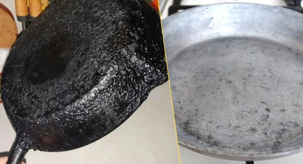 Стара сковорідка тепер блищить, як гірлянда: 2 ст. ложки того, що всі викидають, допомогли змити нагар 