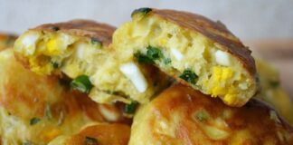 Кулінари поділилися рецептом лінивих пиріжків із зеленою цибулею та яйцем