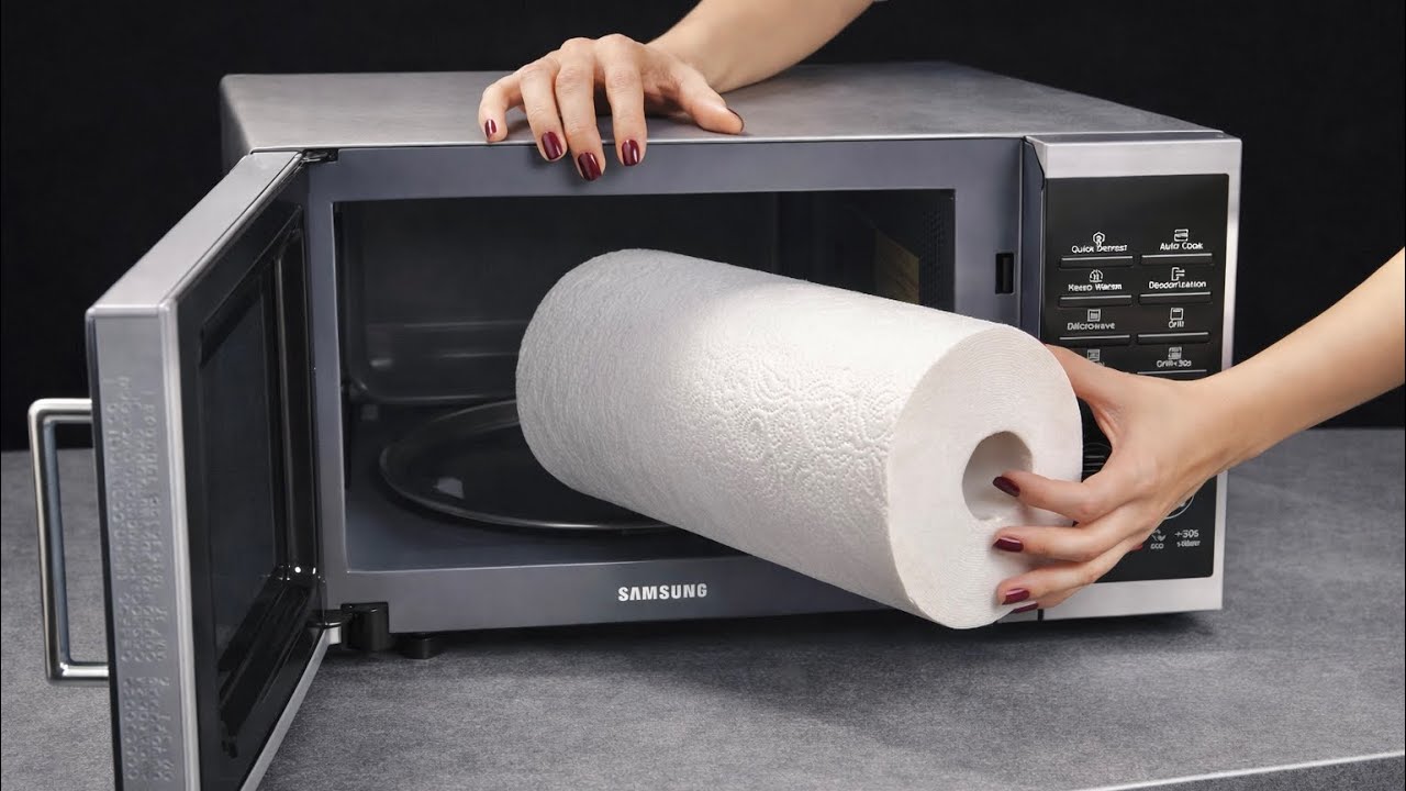 Господині назвали 3 хитрощі з використання паперових рушників у мікрохвильовці