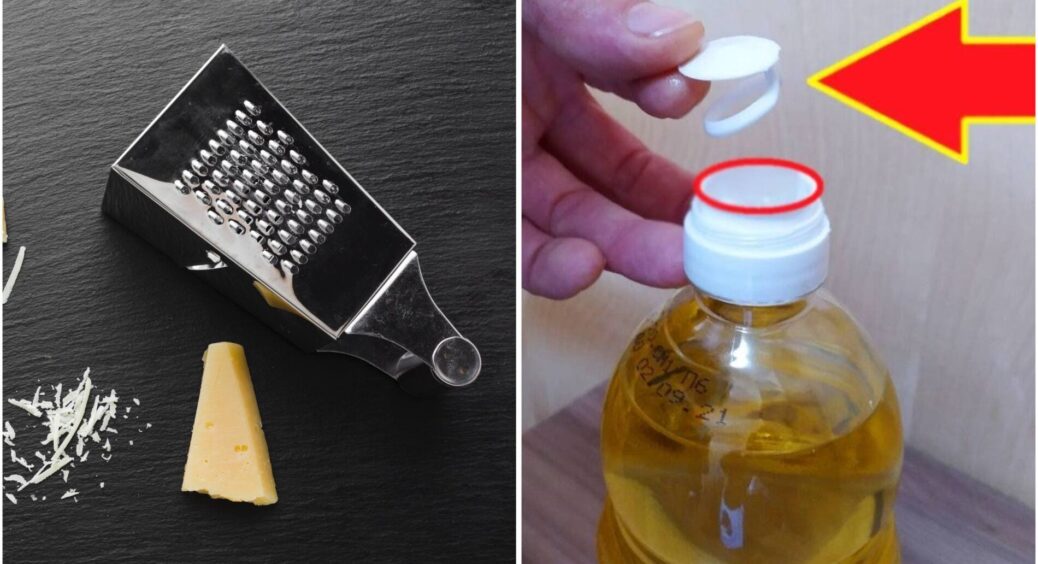 Буквально 1 крапля олії на тертку – і плавлений сир натирається без мороки: 0 прилипань і розмазувань 
