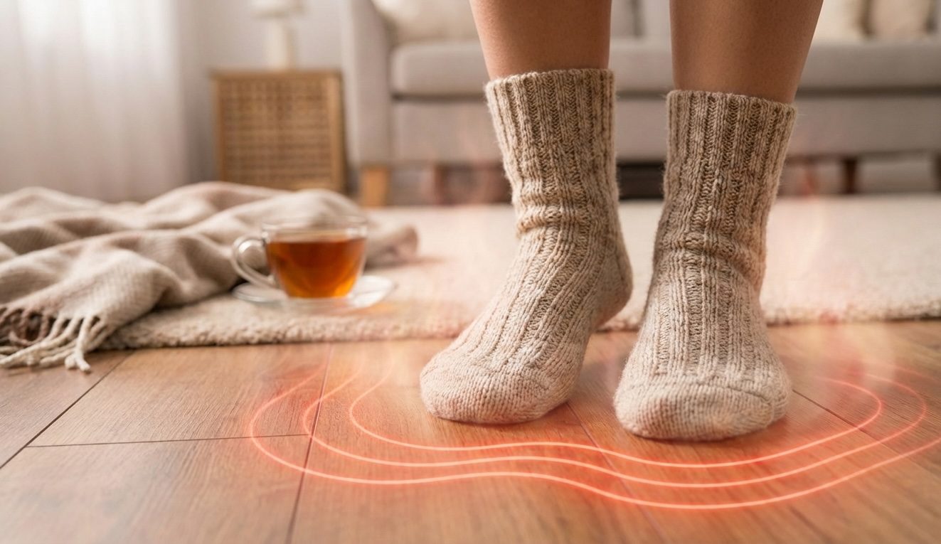 Експерти розповіли, як зробити теплу підлогу без електрики та труб