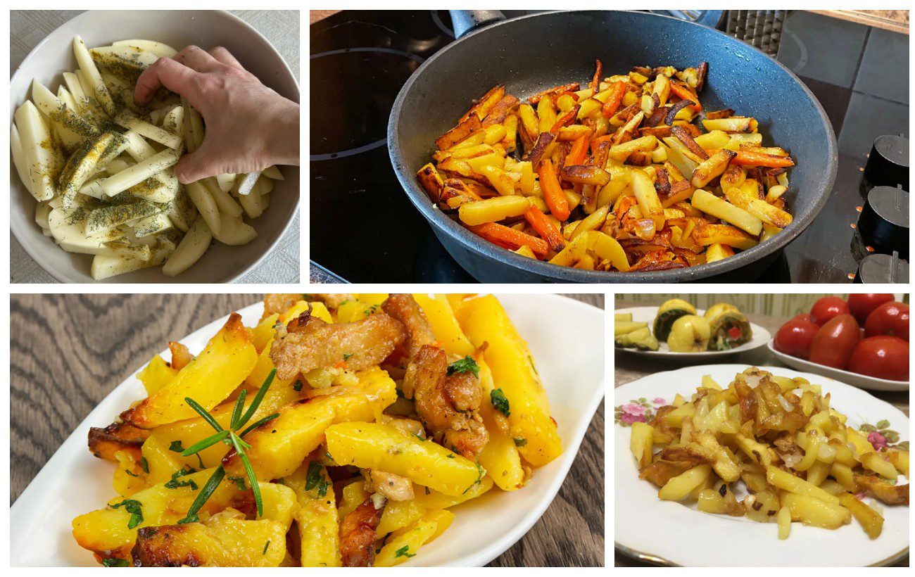 Як смажити картоплю, аби вона не бризкала олією