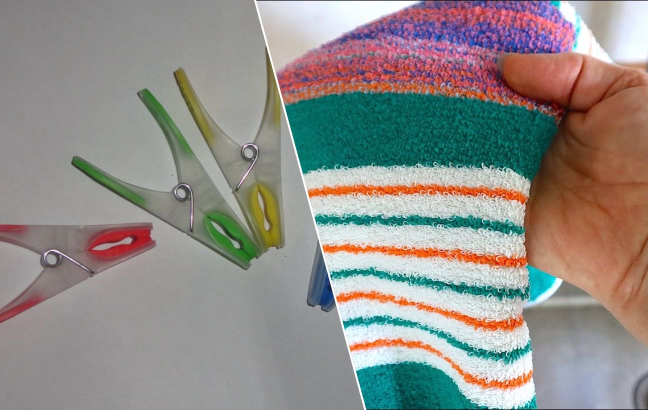 Який інструмент зробити зі старих рушників