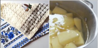 Господині розповіли, як прибрати плями з рушників за допомогою картоплі