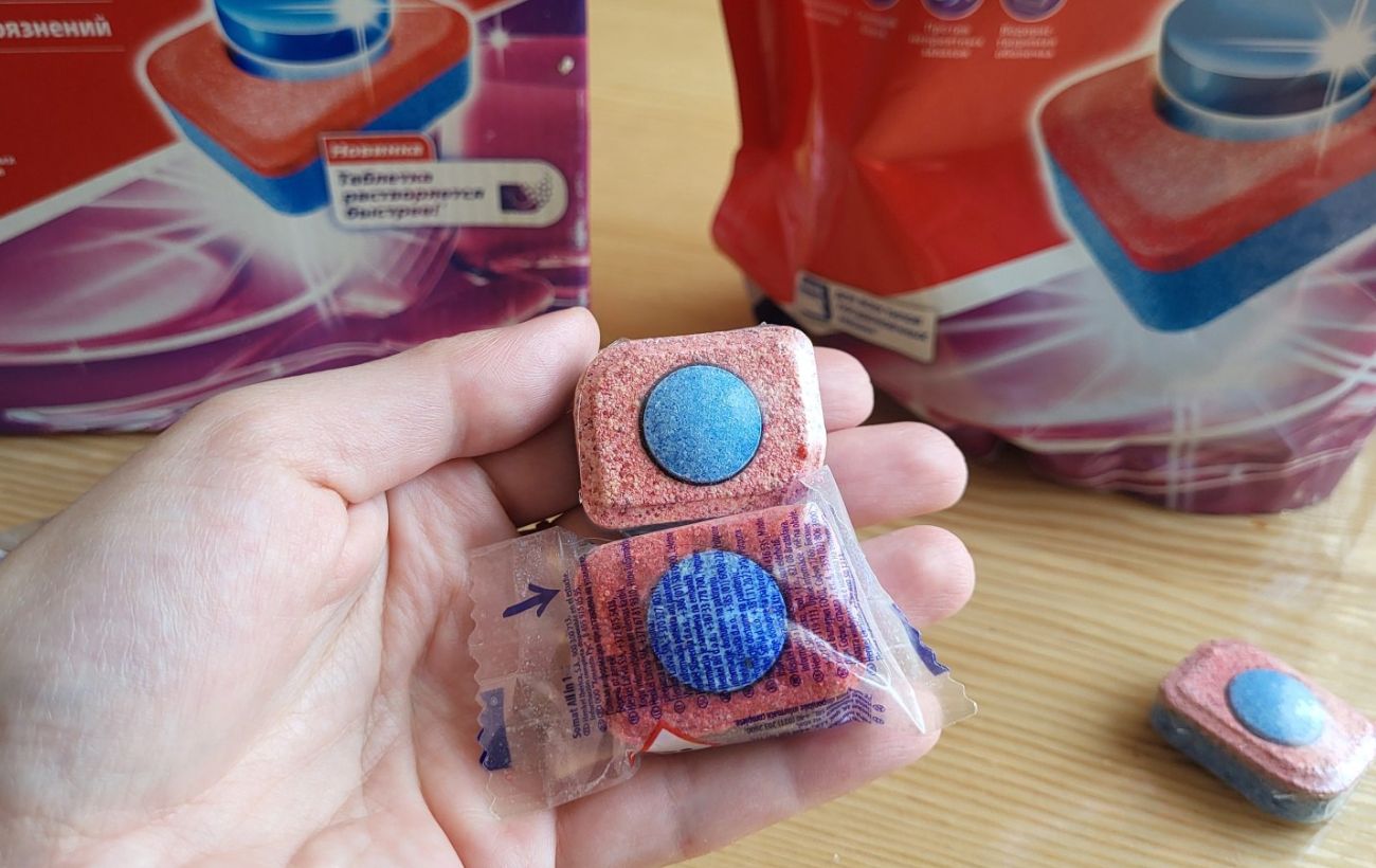 Як використовувати посудомийні таблетки в побуті