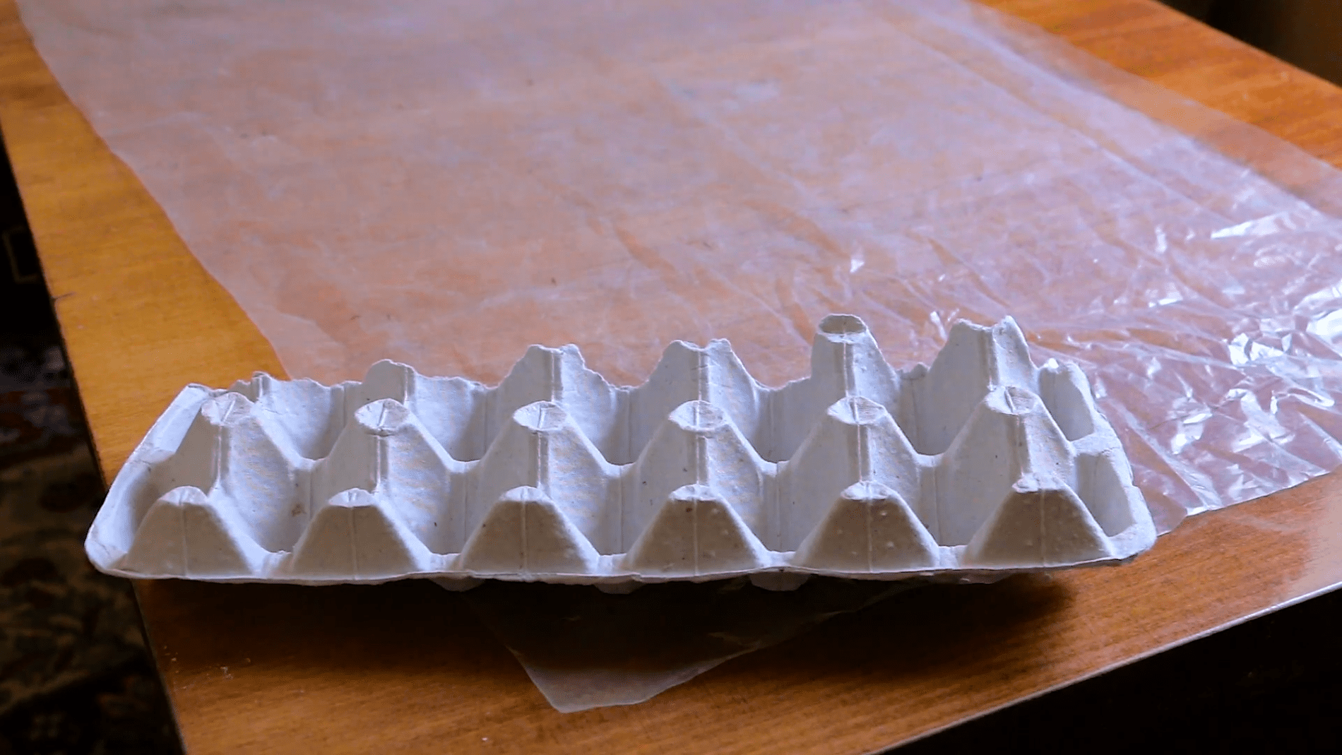 Експерти розповіли, як використати яєчні лотки для оздоблення стін