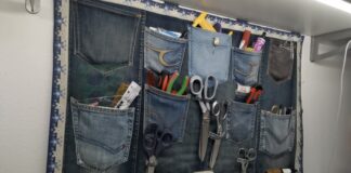 Господарі розповіли, як можна використовувати старі джинси у гаражі 