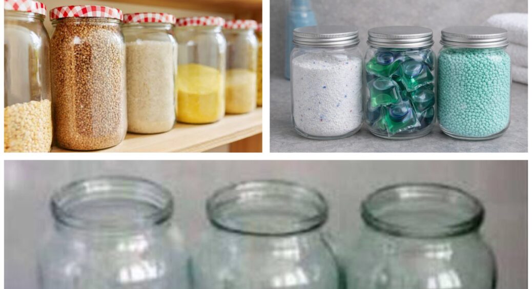 Не викидаю скляні банки, хоч і не закриваю ні огірки, ні помідори: 4 способи навести естетичний лад на кухні 