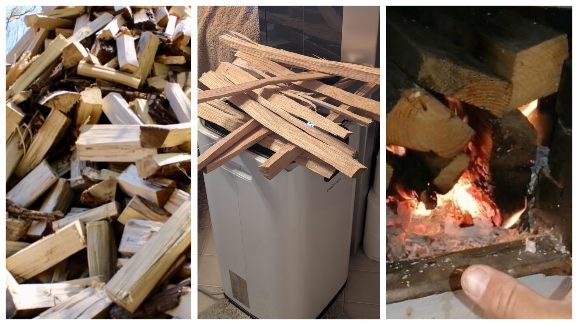 Господині розповіли, як швидко висушити відсирілі дрова 