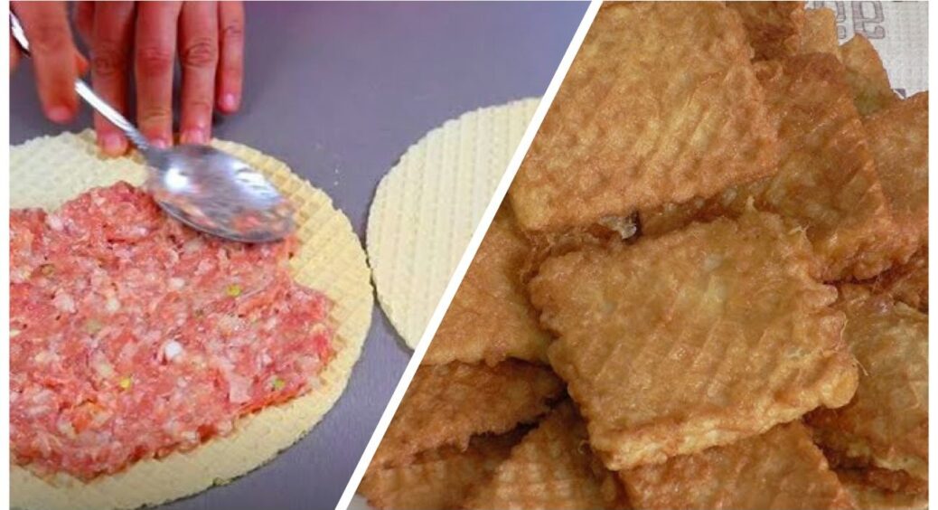 Вафельні коржі купляю одразу по 5 пачок, але не для десерту: ці ліниві відбивні за 2 хв обожнює вся родина 