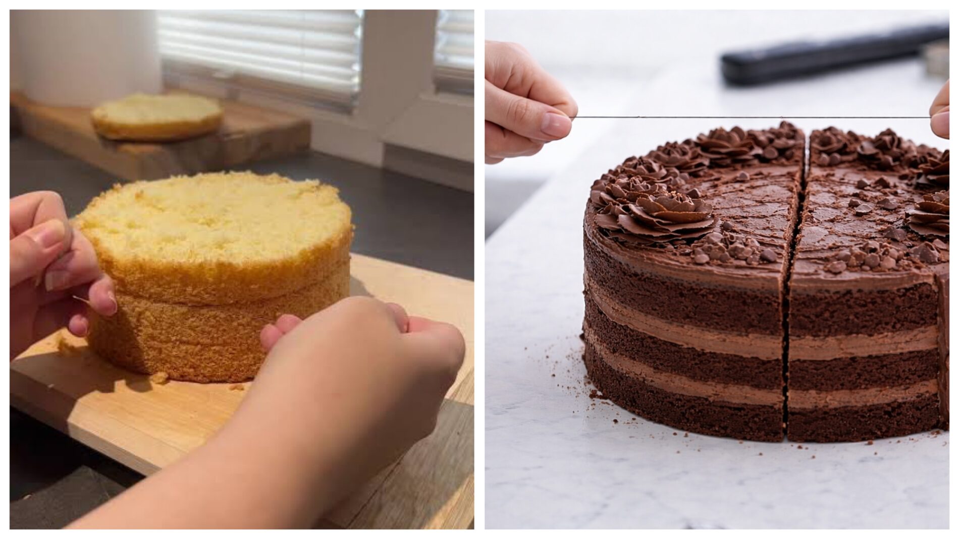 Господині розповіли, як порізати торт чи бісквіт без ножа 