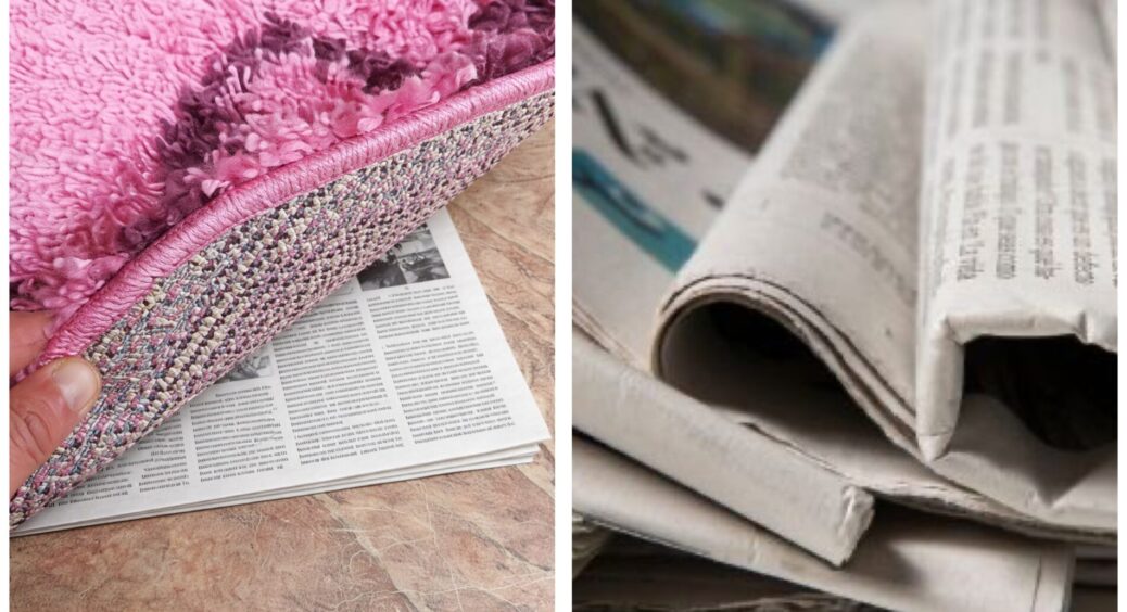 Старі газети більше не в піч кидаю для розпалу: стелю їх у 3 шари під килим – і в квартирі +2 градуси тепла 