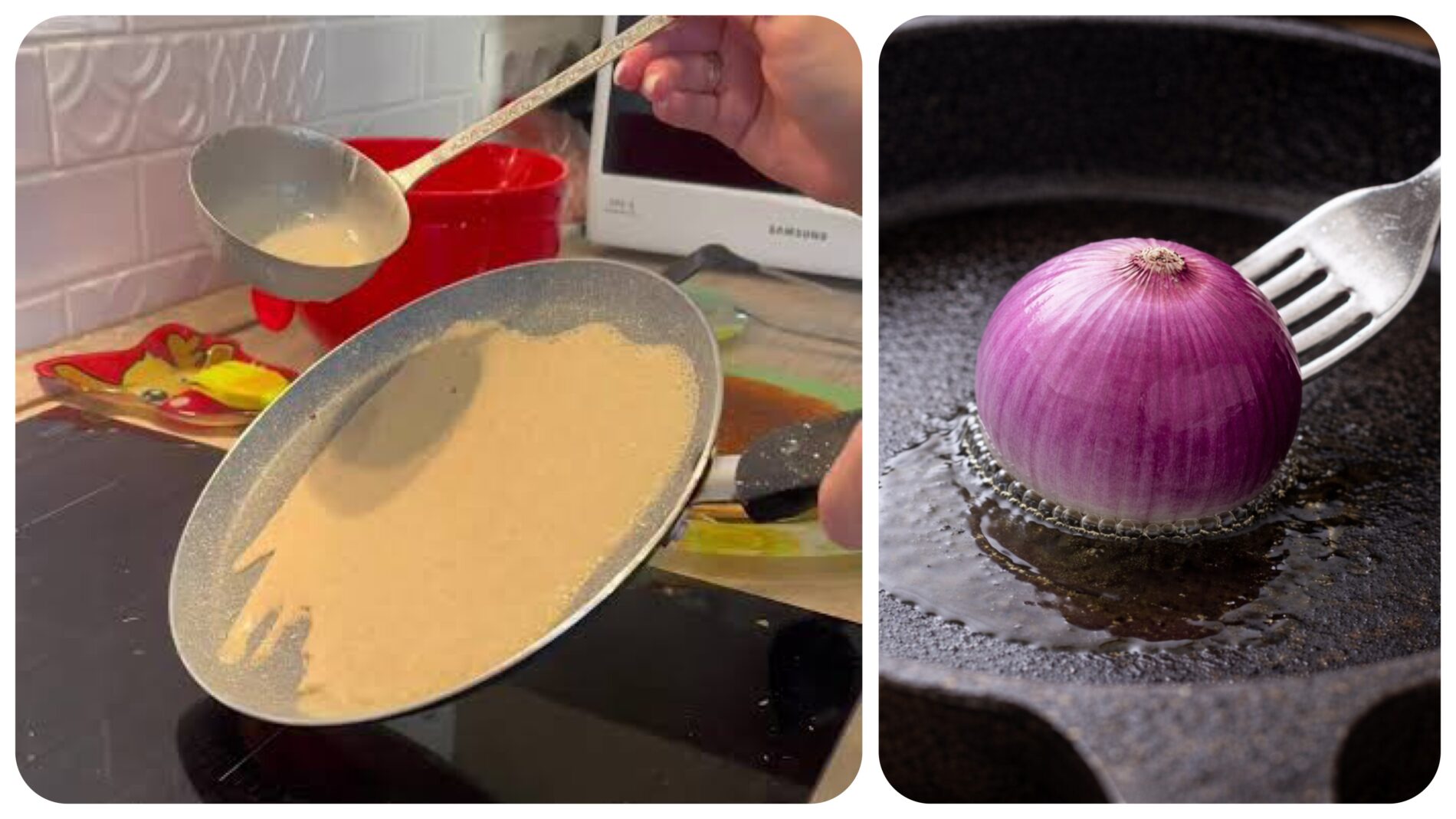 Господині розповіли, навіщо змащувати пательню цибулею перед смаженням млинців 