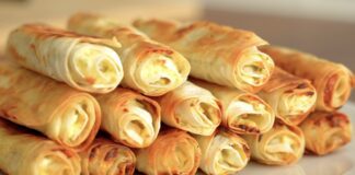 Господині поділилися рецептом лінивих трубочок з сиром із лаваша