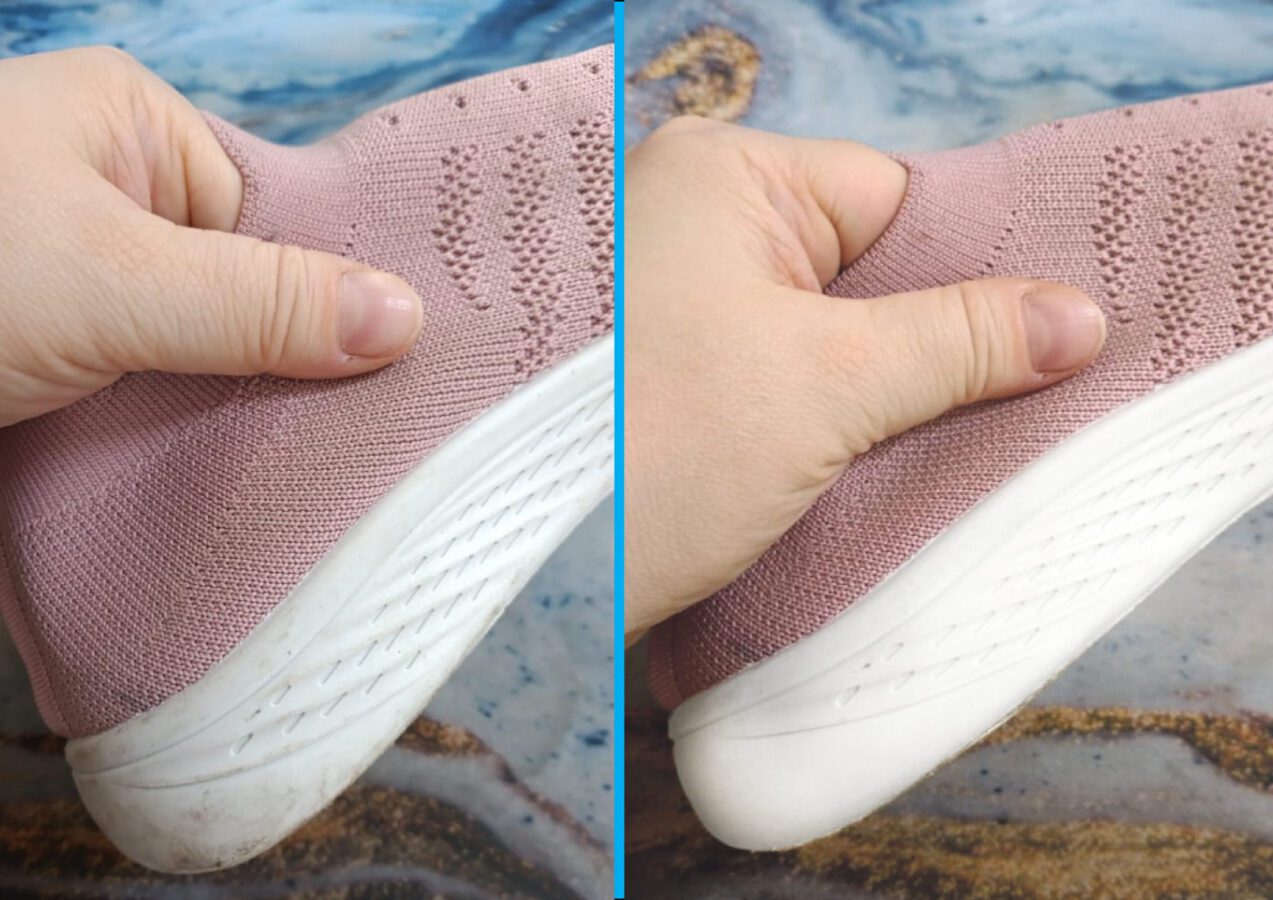 Експерти розповіли, як відбілити підошву взуття за допомогою магазинного засобу для миття скла