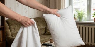 Як зробити мішок для прання з наволочки