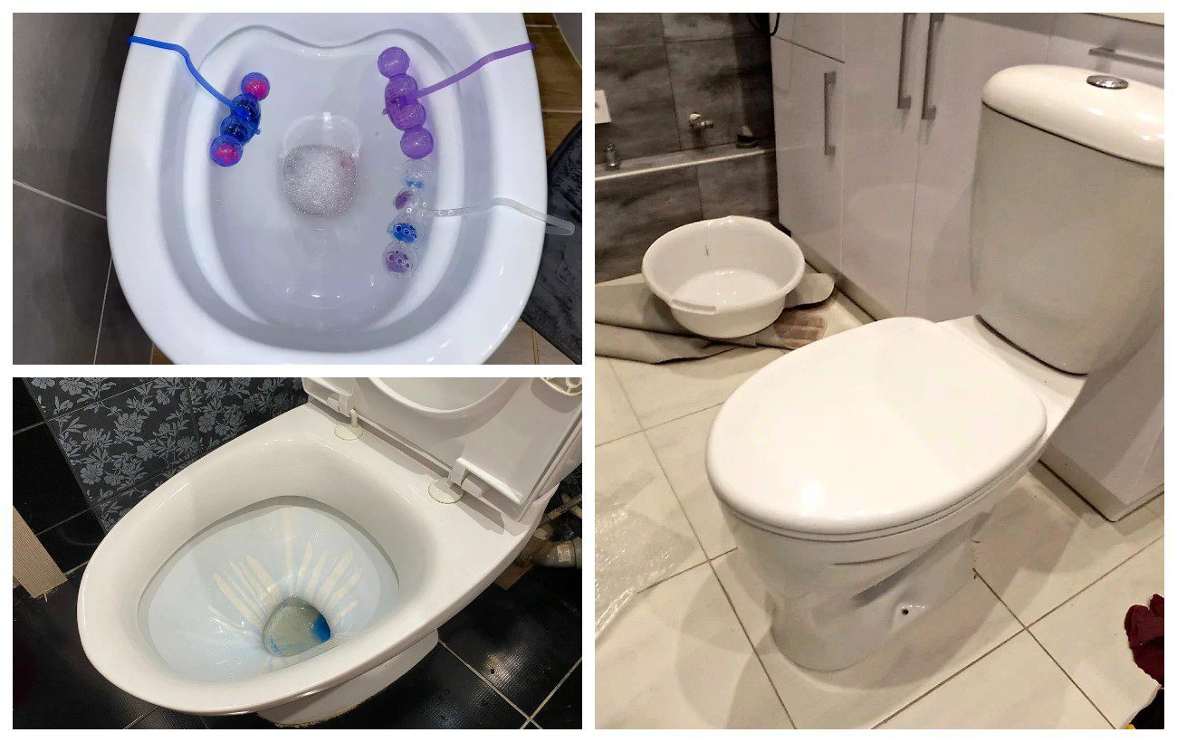 Як очистити унітаз від запаху та бруду